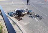 Фотофакт: в Бресте на углу Машерова и проспекта Республики произошло серьёзное ДТП